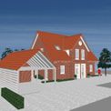 3D Visualisierung Wohnhaus - Architekturbüro Niehoff in Schöppingen